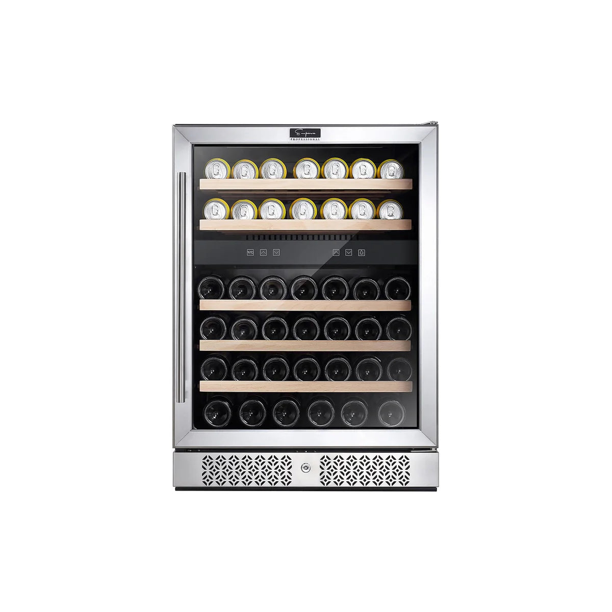 Empava EMPV-WC04D 24" Dual Zone Wine & Beverage Cooler