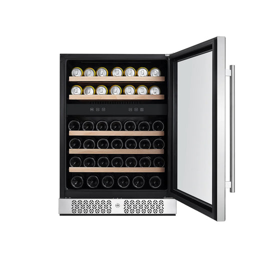 Empava EMPV-WC04D 24" Dual Zone Wine & Beverage Cooler