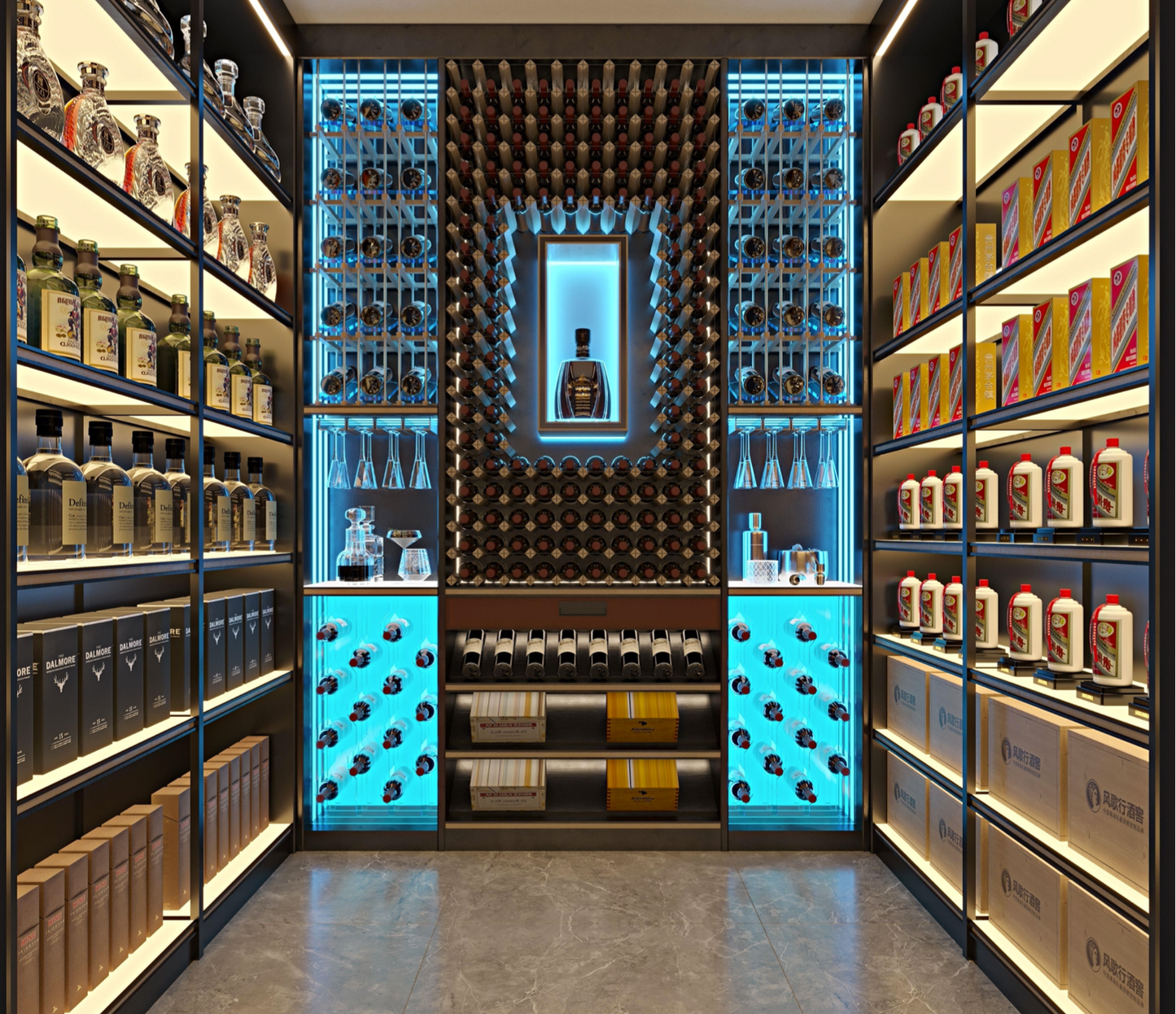 Barley Custom Wine Cellar