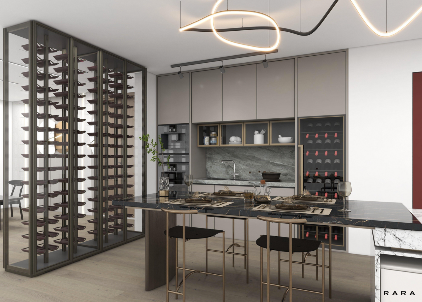 Barley Custom Wine Cellar
