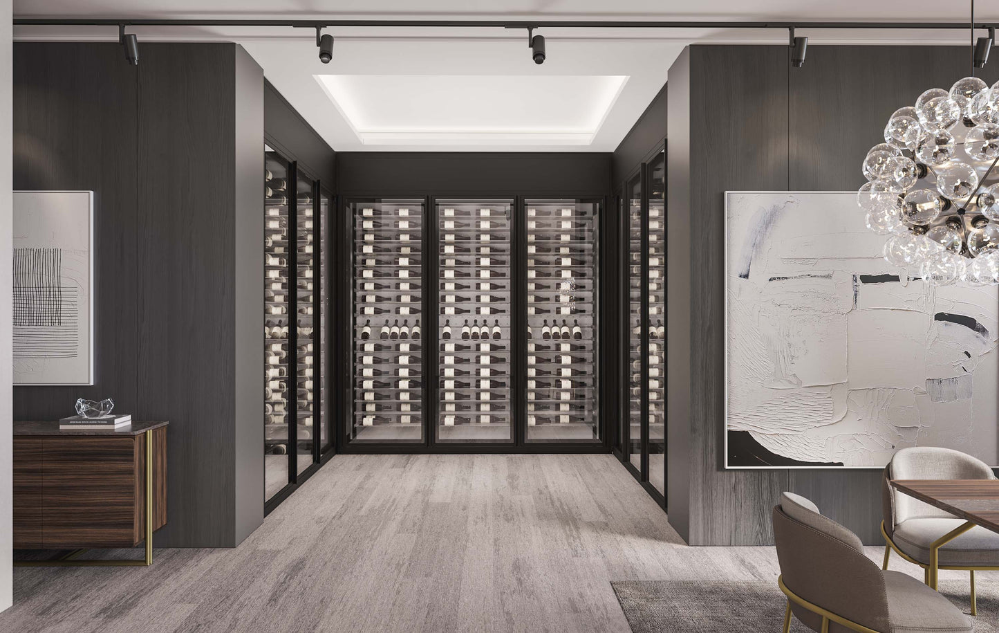 VITRUS Three Door Wine Cellar