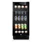 Whynter BBR-801BG Black Glass 100 Can Beverage Cooler