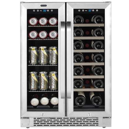 Whynter BWB-2060FDS Dual Zone Wine & Beverage Cooler