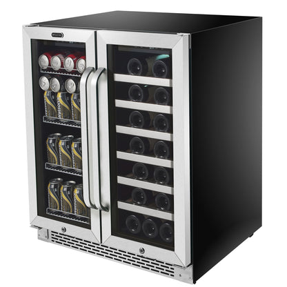 Whynter BWB-3388FDS Dual Zone Wine & Beverage Cooler