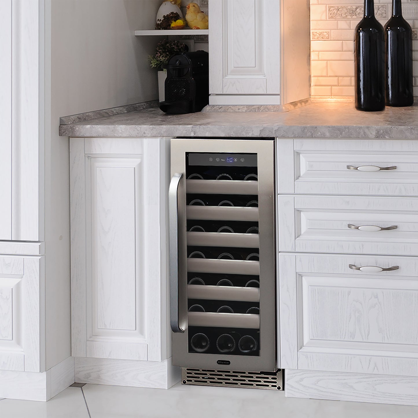 Whynter BWR-331SL Elite 33 Bottle Single-Zone Wine Cooler