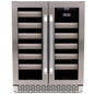 Whynter BWR-401DS Elite 40 Bottle Dual Zone Wine Cooler