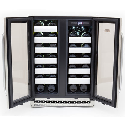 Whynter BWR-401DS Elite 40 Bottle Dual Zone Wine Cooler