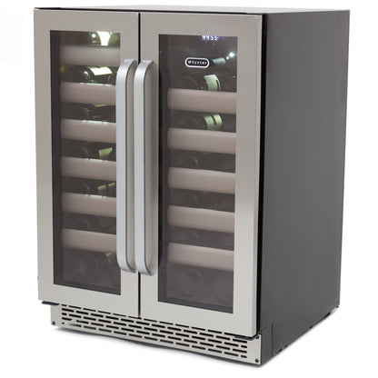 Whynter BWR-401DS Elite 40 Bottle Dual Zone Wine Cooler