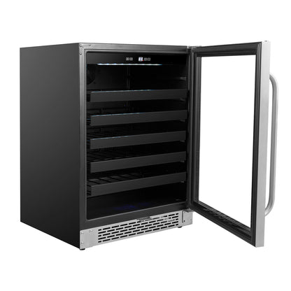 Whynter BWR-408SB 46 Bottle Single Zone Wine Cooler