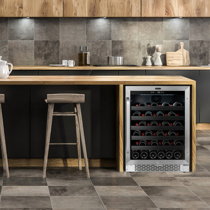 Whynter BWR-408SB 46 Bottle Single Zone Wine Cooler