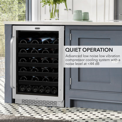 Whynter BWR-408SB 46 Bottle Single Zone Wine Cooler