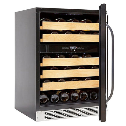 Whynter BWR-462DZ 46 Bottle Dual Zone Wine Cooler