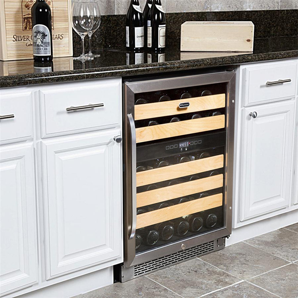 Whynter BWR-462DZ 46 Bottle Dual Zone Wine Cooler