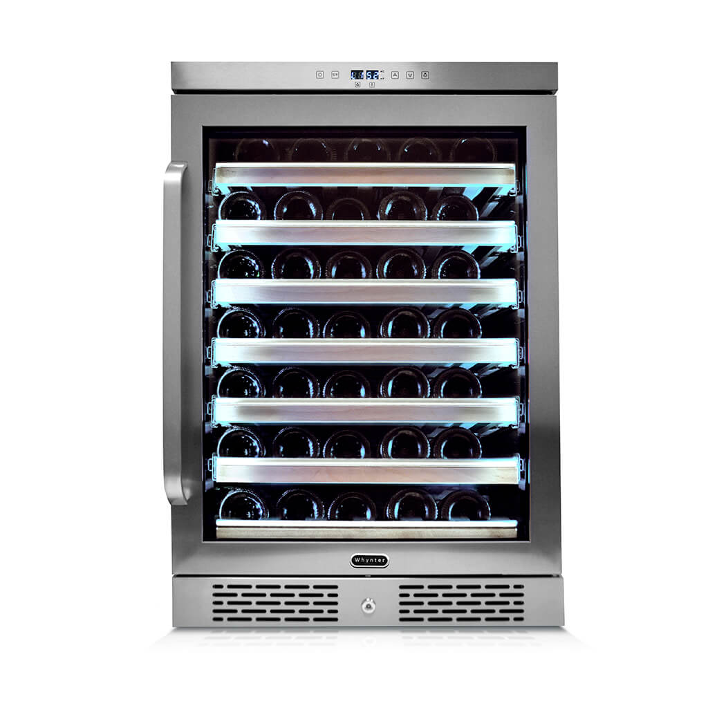 Whynter BWR-545XS Elite 54 Bottle Single Zone Wine Cooler