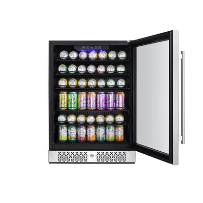 Empava EMPV-BR02S 24" Single Zone Beverage Fridge
