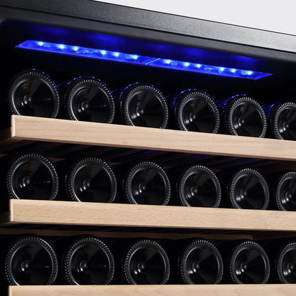 Empava EMPV-WC06D 55" Tall Dual Zone Wine Fridge