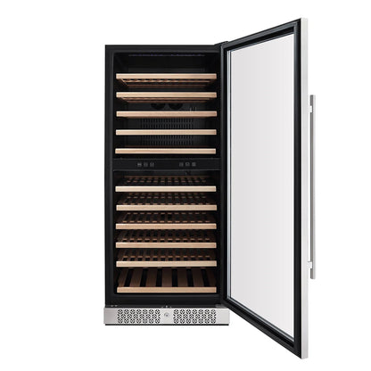 Empava EMPV-WC06D 55" Tall Dual Zone Wine Fridge