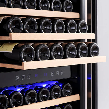 Empava EMPV-WC08D 70" Tall Dual Zone Wine Fridge