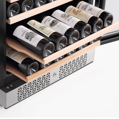 Empava EMPV-WC08D 70" Tall Dual Zone Wine Fridge