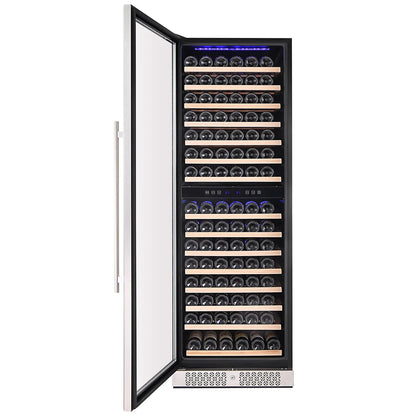 Empava EMPV-WC08D 70" Tall Dual Zone Wine Fridge