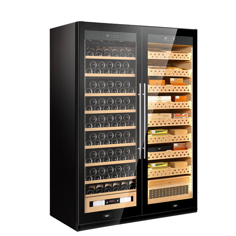 Raching SD800 Dual Zone Wine & Cigar Cabinet