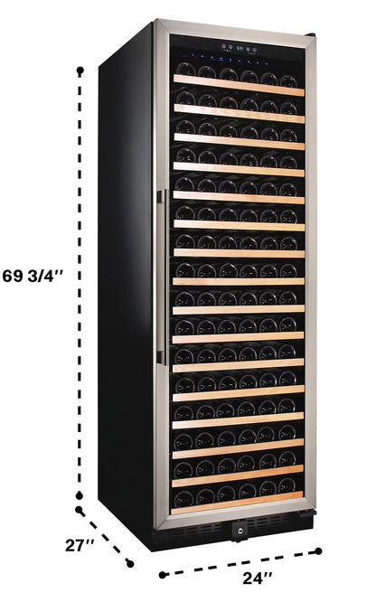 Smith & Hanks RW428SR Single Zone Stainless Steel Wine Fridge