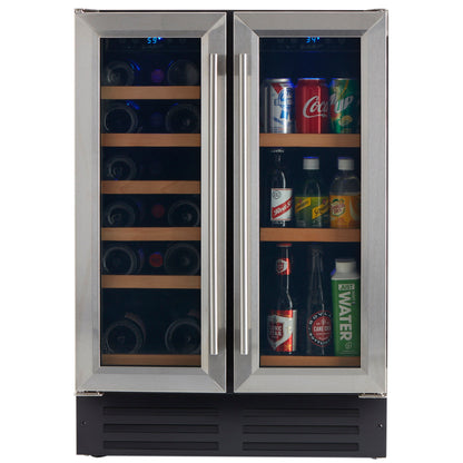 Smith & Hanks BEV116D Stainless Steel Wine & Beverage Cooler