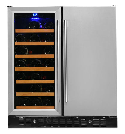 Smith & Hanks BEV176SD Stainless Steel Wine & Beverage Cooler