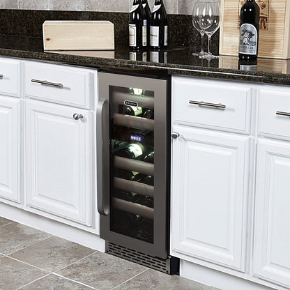 Whynter BWR-171DS Elite 17 Bottle Dual Zone Wine Cooler